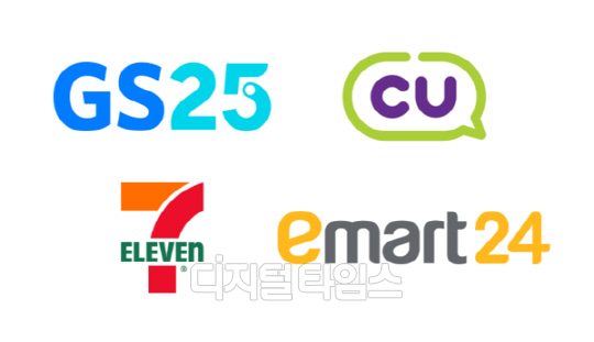 편의점 4개사. 사진=자료DB